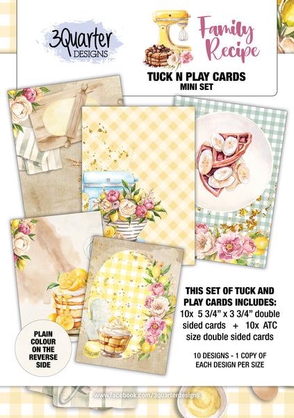Family Recipe Tuck 'n' Play cards - RELEASED February 2024
