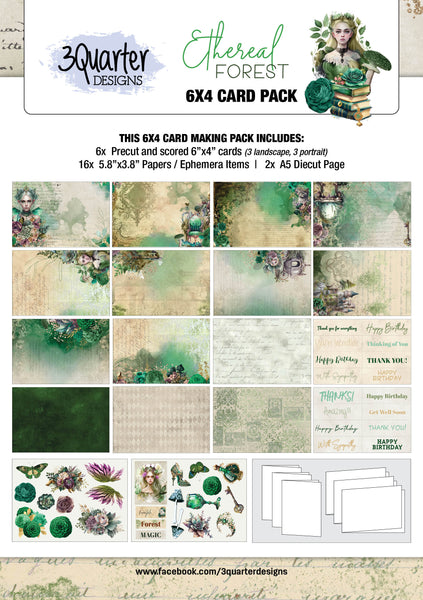 Ethereal Forest Collection 6"x4" Card Pack  - RELEASED July 2023