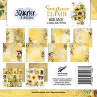 Sunflower Elixir Paper Pack 6" x 6" - RELEASED August 2023