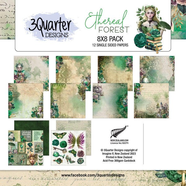 Ethereal Forest Paper Pack 8" x 8" - RELEASED July 2023