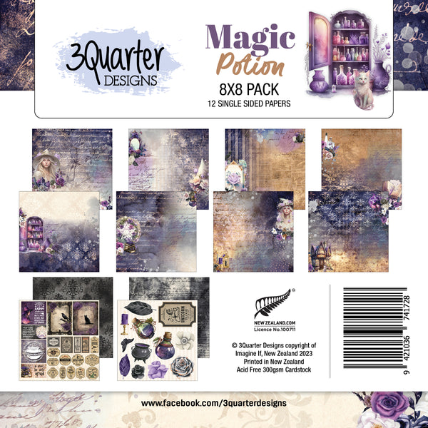 Magic Potion Paper Pack 8" x 8" - RELEASED September 2023