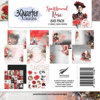 Spellbound Rose Paper Pack 8" x 8" - RELEASED October 2023