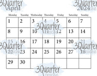 Petite Pad - Tiny Calendar 2024 - RELEASED AUGUST