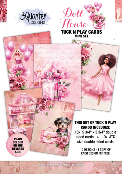 Doll House Tuck 'n' Play cards - RELEASED February 2024