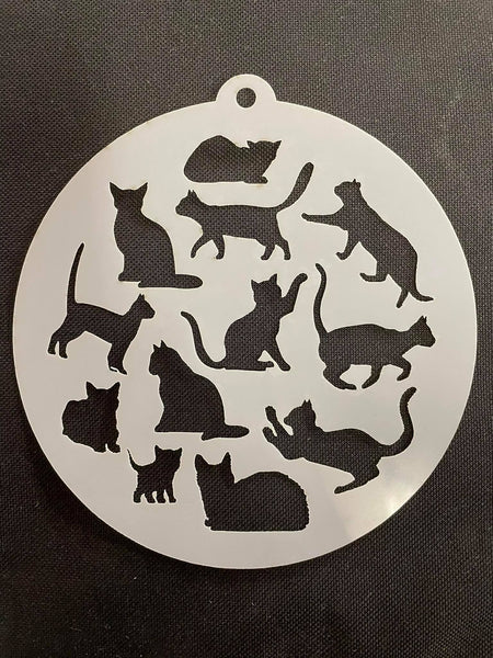 Stencil 51 - Kitties